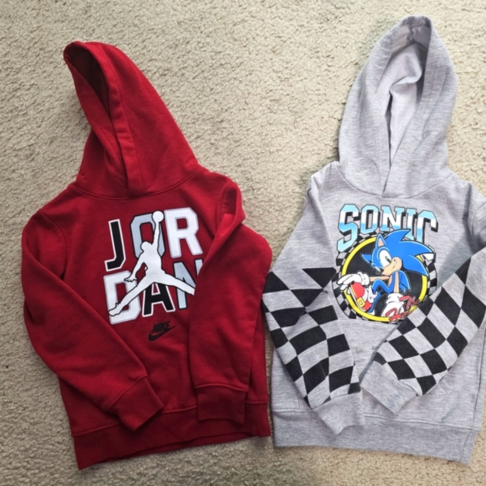 Jordan Red Kids Hoodie